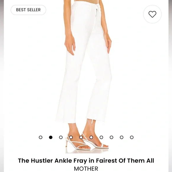 MOTHER Denim The Hustler Ankle Fray - Picture 8 of 16